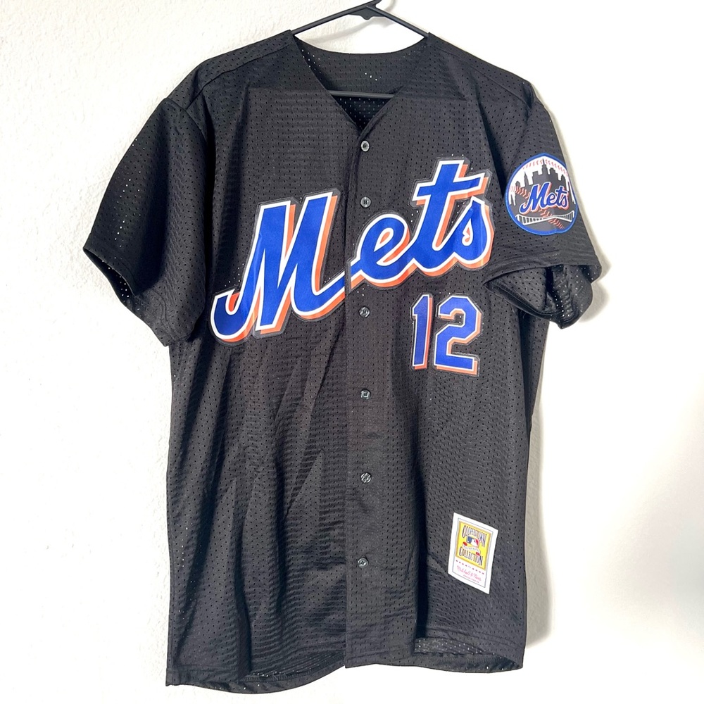 New York Mets Francisco Lindor Black Jersey